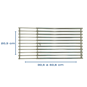 rejilla de coccion parrillas a gas universal ajustable 2